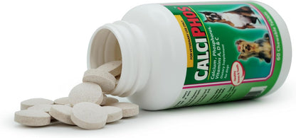Calciphos Food Supplement for Dogs and Cats, 60 Tablets