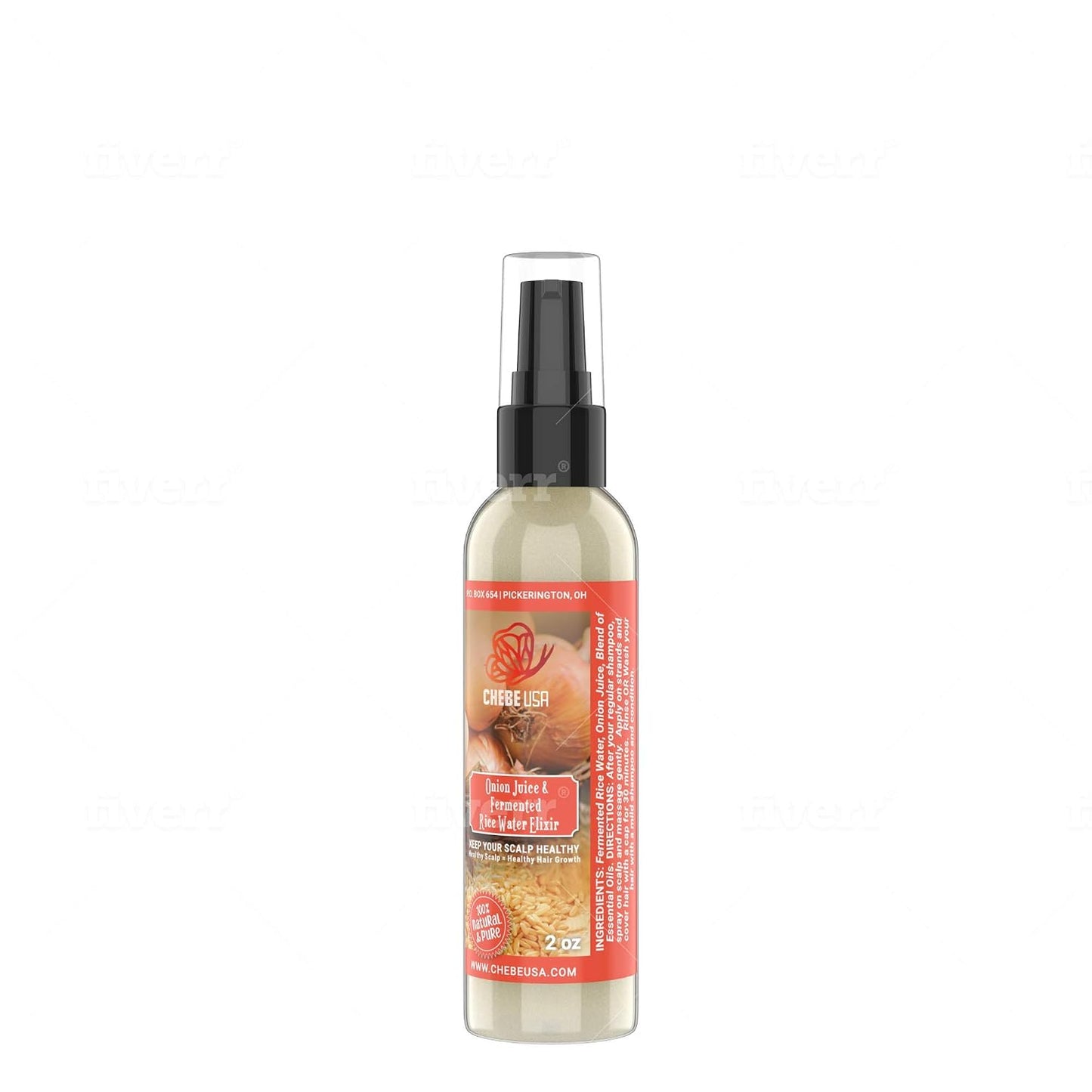 Uhuru Naturals Hair Growth Spray, Biotin & MSM Scalp Treatment, 240 ml - görsel 7
