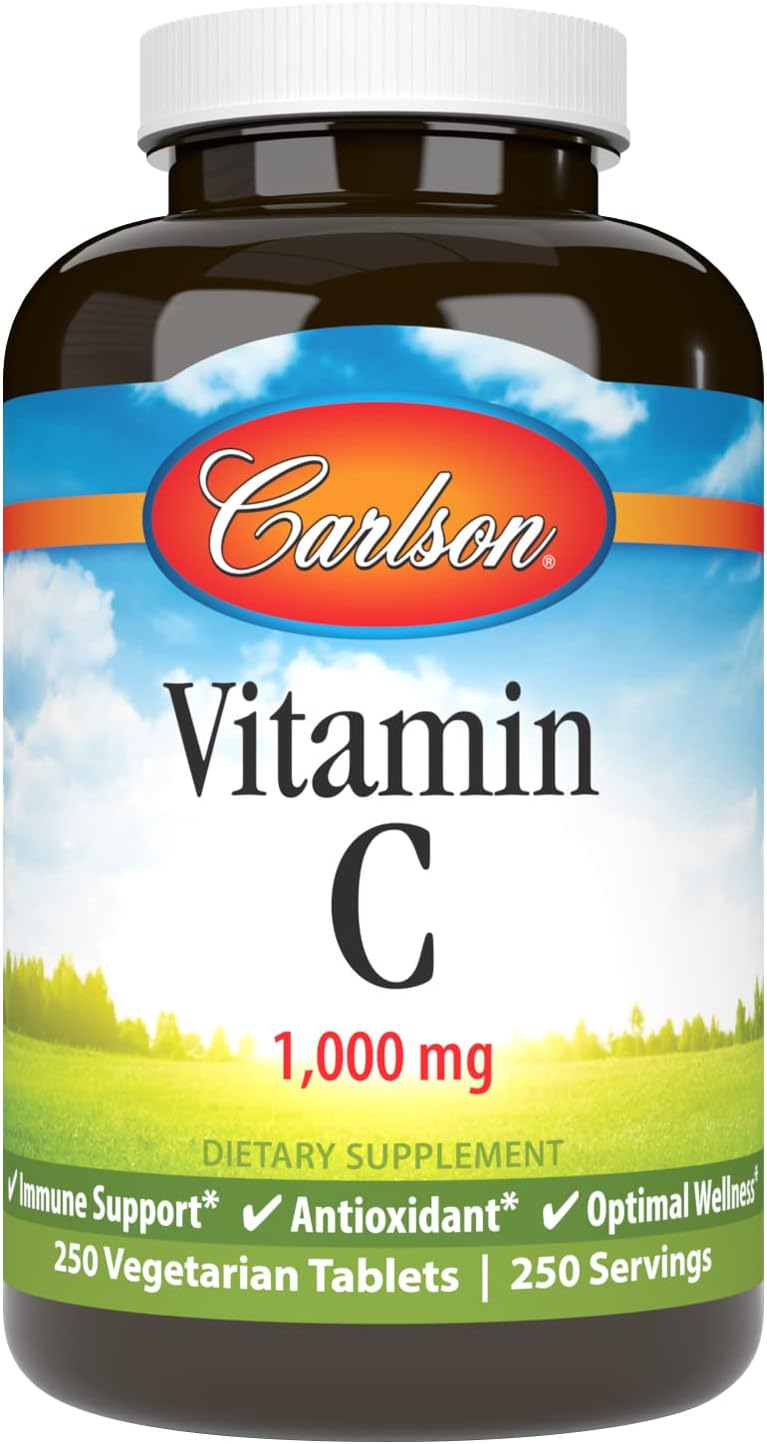 Carlson Vitamin C 1000 mg, 250 Tablets - görsel 1