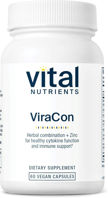 Vital Nutrients ViraCon - Vegan Immune Support Supplement - 60 Capsules