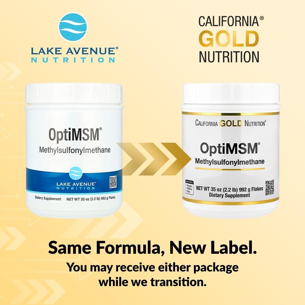 Lake Avenue Nutrition OptiMSM Flakes, 1 kg - görsel 3