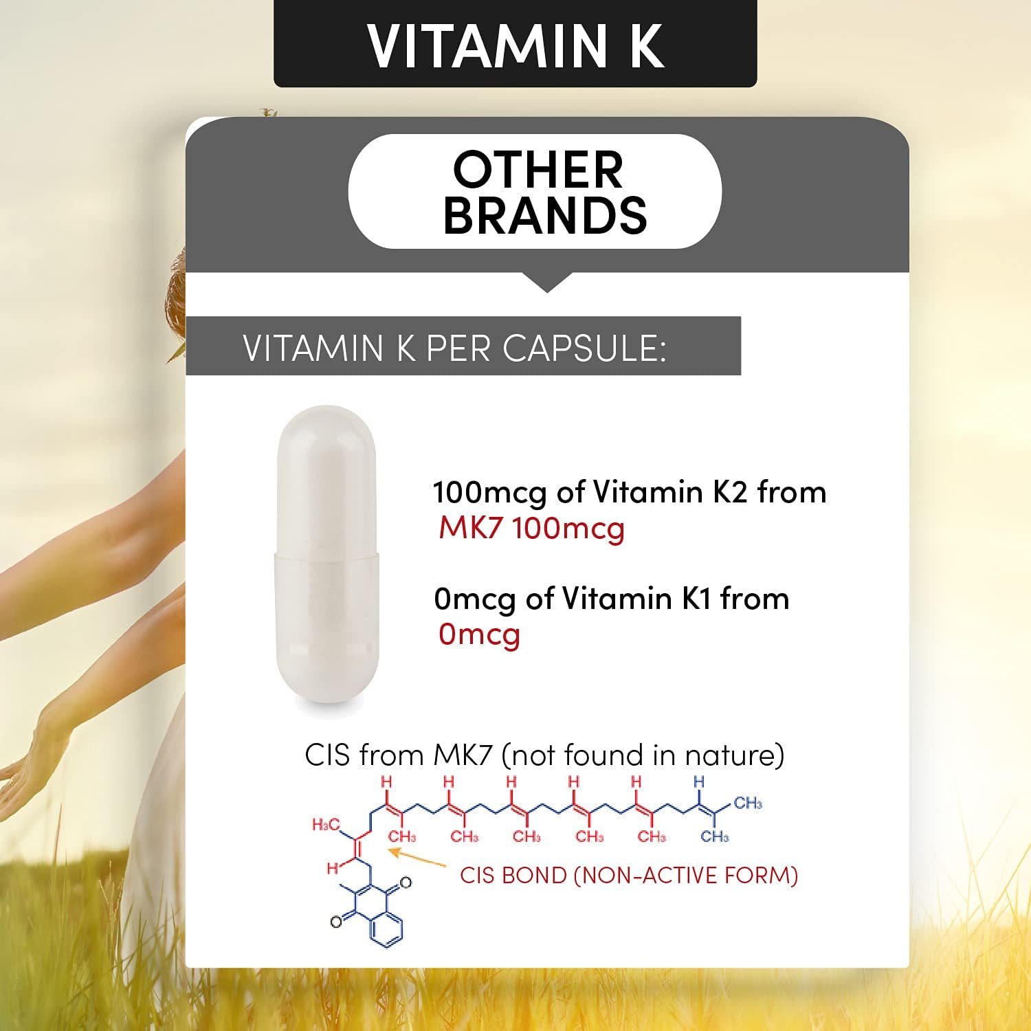 KD Ultra - Full Spectrum Vitamin K2 (MK-4,6,7,9) & Vegan D3, 90 Capsules - görsel 8