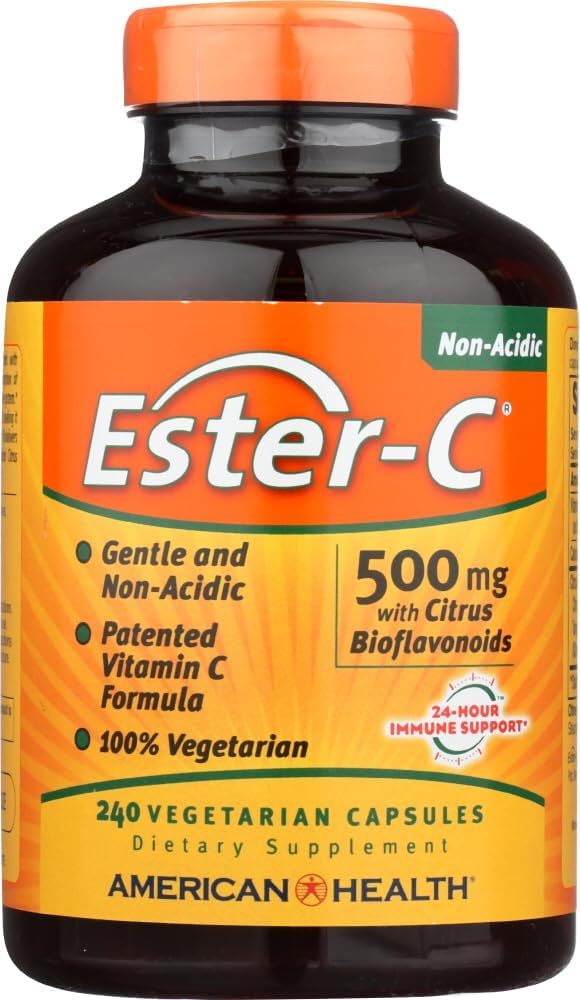 Ester-C 500 with Citrus Bioflavonoids, Vegetarian - görsel 1
