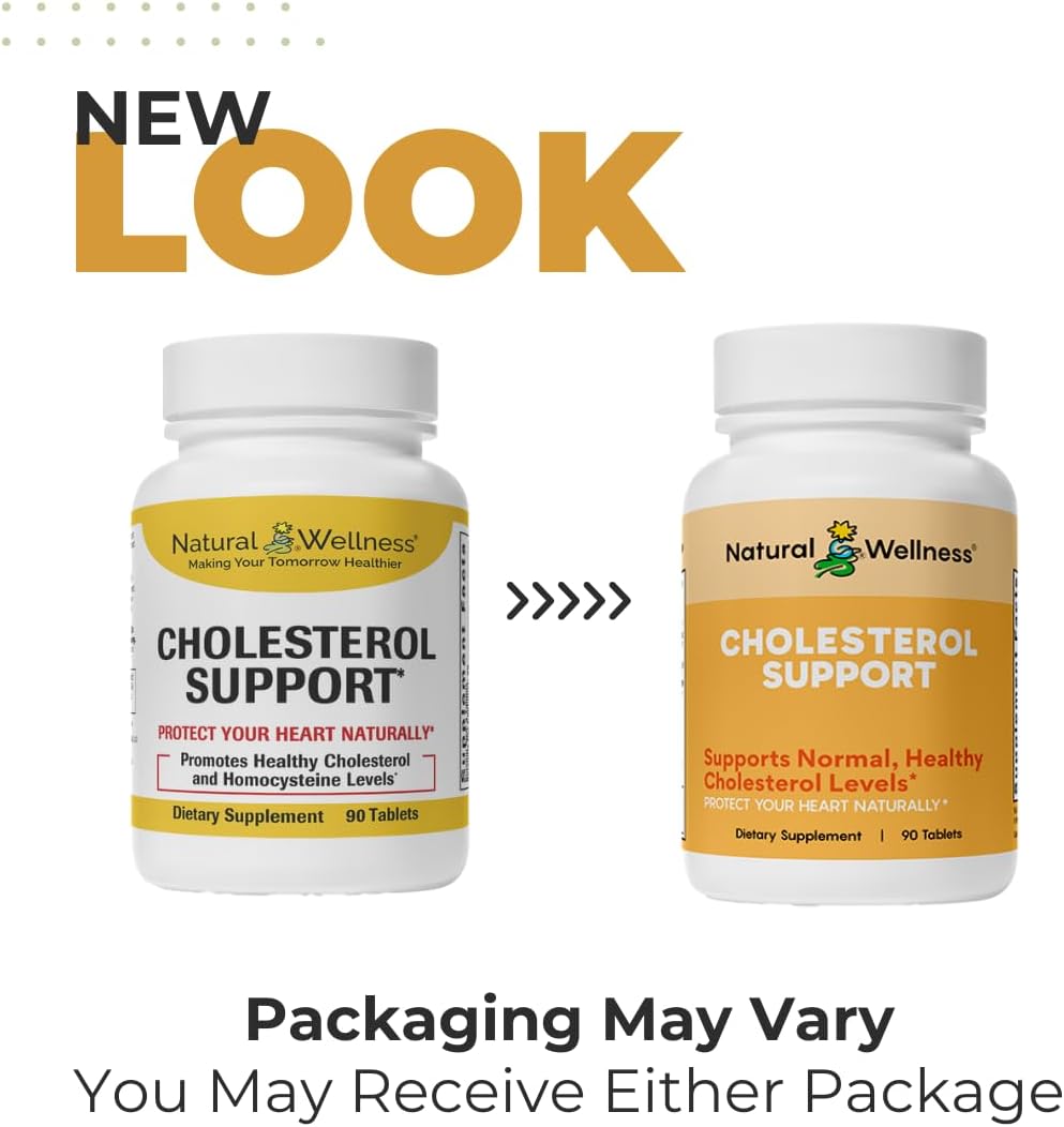 Natural Wellness Cholesterol Support – 90 Tablets - görsel 2