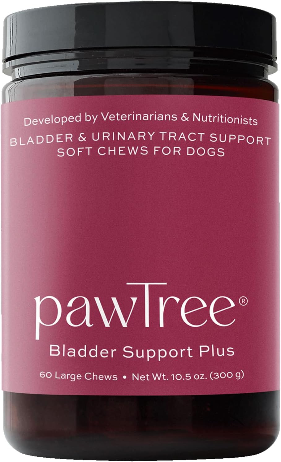 pawTree Bladder Support Plus - Bladder & Urinary Tract Wellness Supplement for Dogs and Cats - with D-Mannose, Cranberry, Glucosamine and Marshmallow Root (Large) - görsel 1
