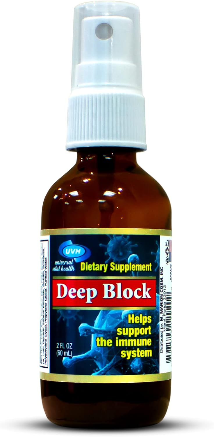 Deep Block Immune Support Booster Daily Mouth Spray - görsel 1