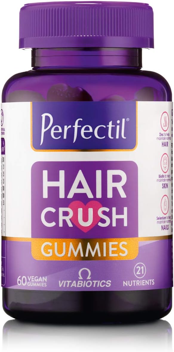 Perfectil Hair Crush Vitamin Gummies - Hair Growth and Thickening Formula - görsel 2
