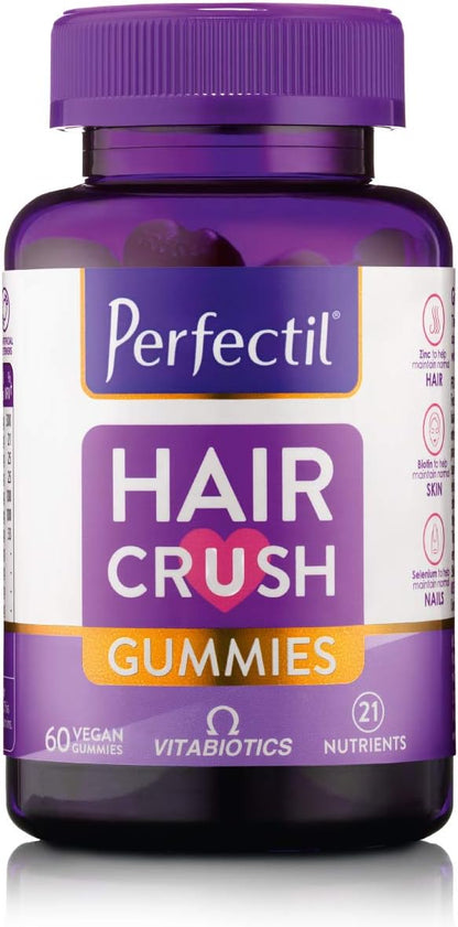 Perfectil Hair Crush Vitamin Gummies - Hair Growth and Thickening Formula