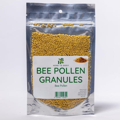Herb To Body Bee Pollen Granules – 113g, Wildcrafted Raw Bee Pollen