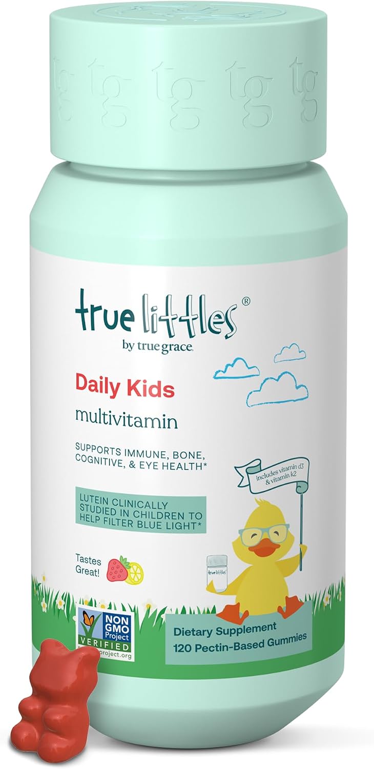 True Grace True Littles Daily Kids Multi - 120 Pectin Gummies - görsel 1
