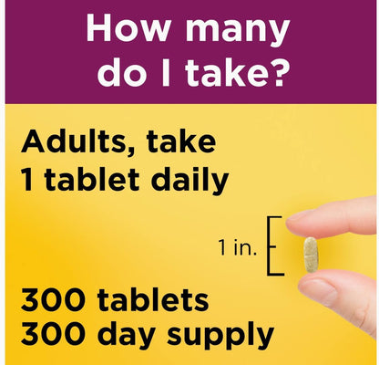 Nature Made Multivitamin for Women - Daily Women's Multivitamin with 23 Nutrients, 300 Tablets