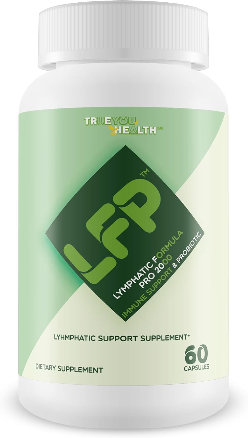 True You Health LFP Lymphatic Formula Pro 2000 - Immune Support & Probiotic - görsel 1