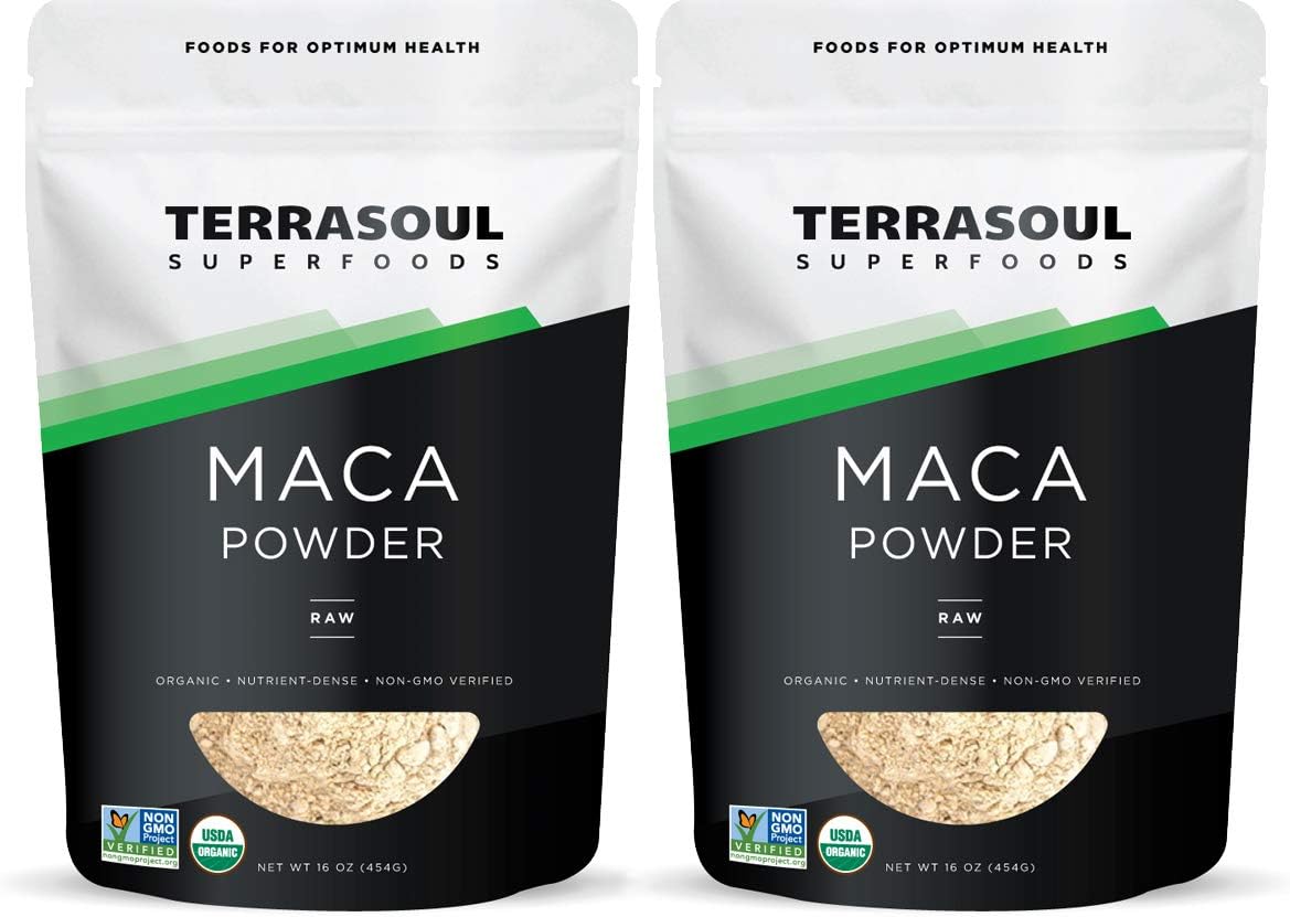 Terrasoul Superfoods Organic Raw Maca Powder, 2 lb - görsel 1