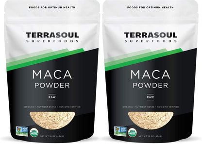 Terrasoul Superfoods Organic Raw Maca Powder, 2 lb