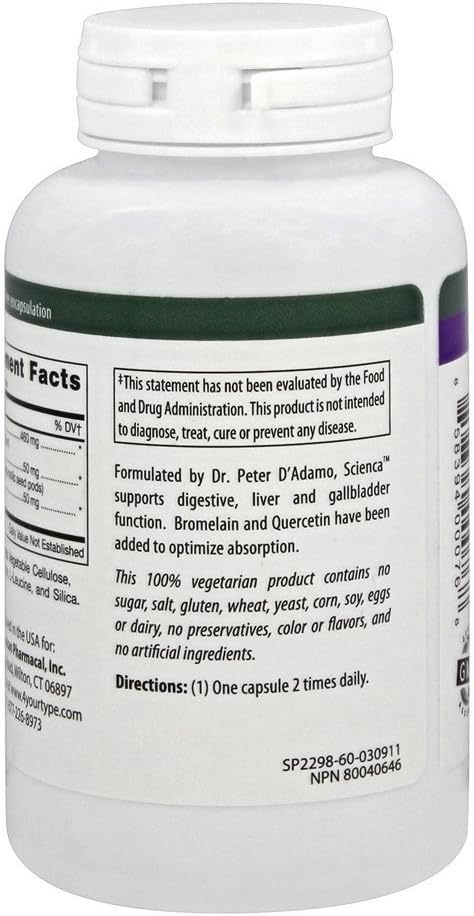D'Adamo Personalised Nutrition - Scienca 60 vcaps - görsel 3