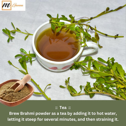 100% Pure and Natural Brahmi Powder 100g