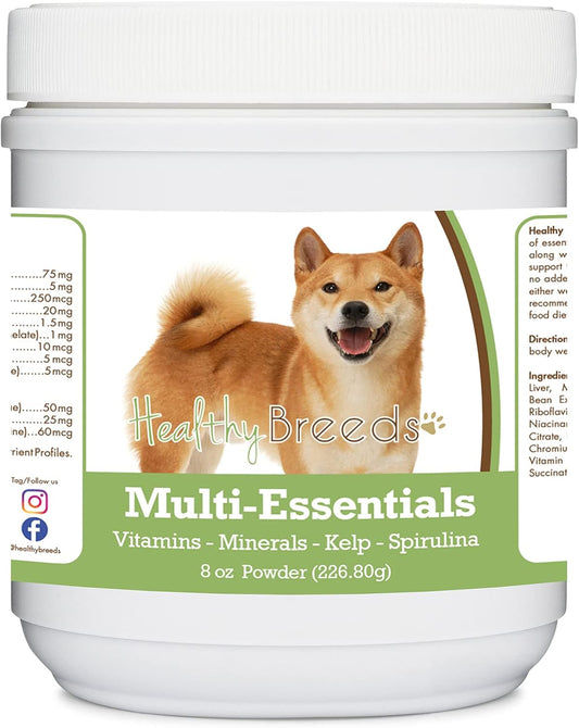 Healthy Breeds Shiba Inu Multi-Essentials Powder for Dogs – An Ideal Supplement of Vitamins, Minerals & Antioxidants – 227 g