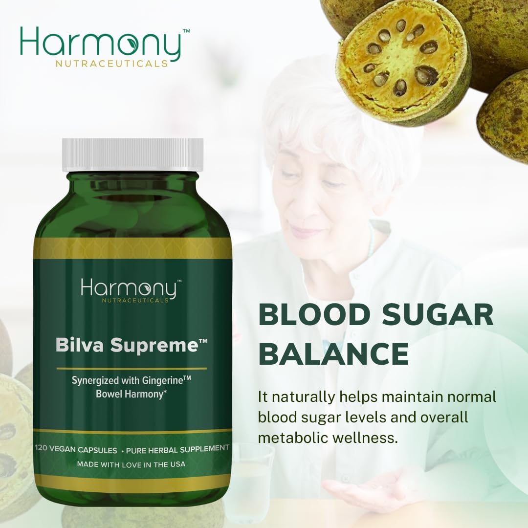 Harmony Nutraceuticals Bilva Supreme: Ayurvedic Digestive Support (120 Vegan Capsules) - görsel 3