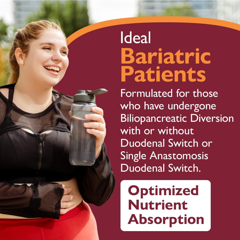 Celebrate Vitamins Multi ADEK Chewables, 60mg Iron - Daily Bariatric Multivitamin for Duodenal Switch Surgery Patients - Grape (60 Tablets) - görsel 7