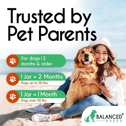 Balanced Breed All-in-1 Dog Multivitamin with Probiotics & Glucosamine