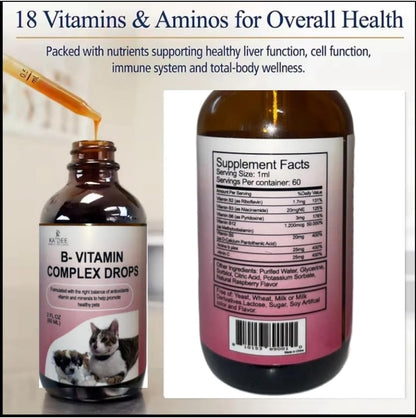 Liquid Vitamin B-12 Complex for Dogs and Cats – Vet-Formulated