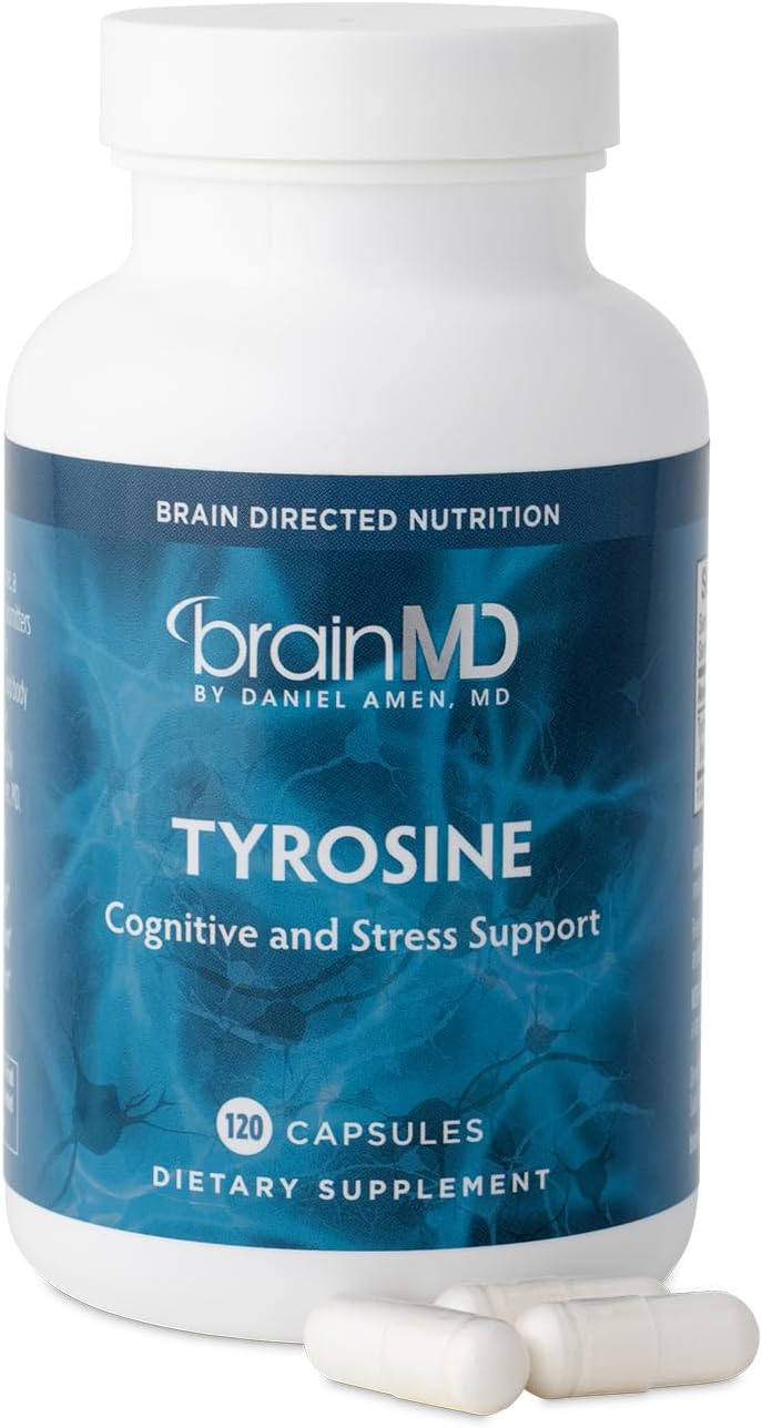 BRAINMD Dr. Amen Tyrosine - 120 Capsules (60 Servings) - görsel 1