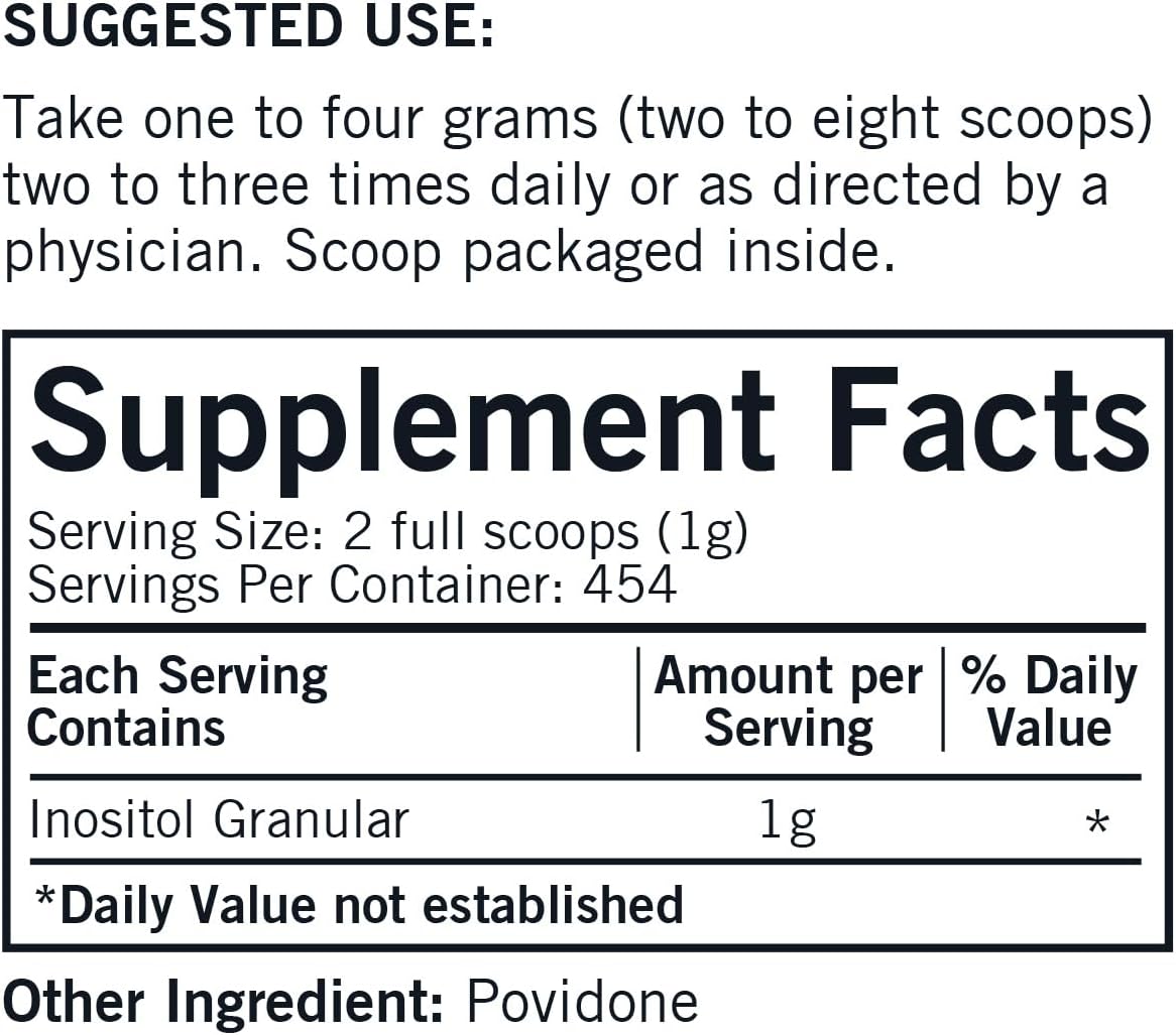 Kirkman Inositol Pure Soluble Powder - Hypoallergenic (454 g) - görsel 2