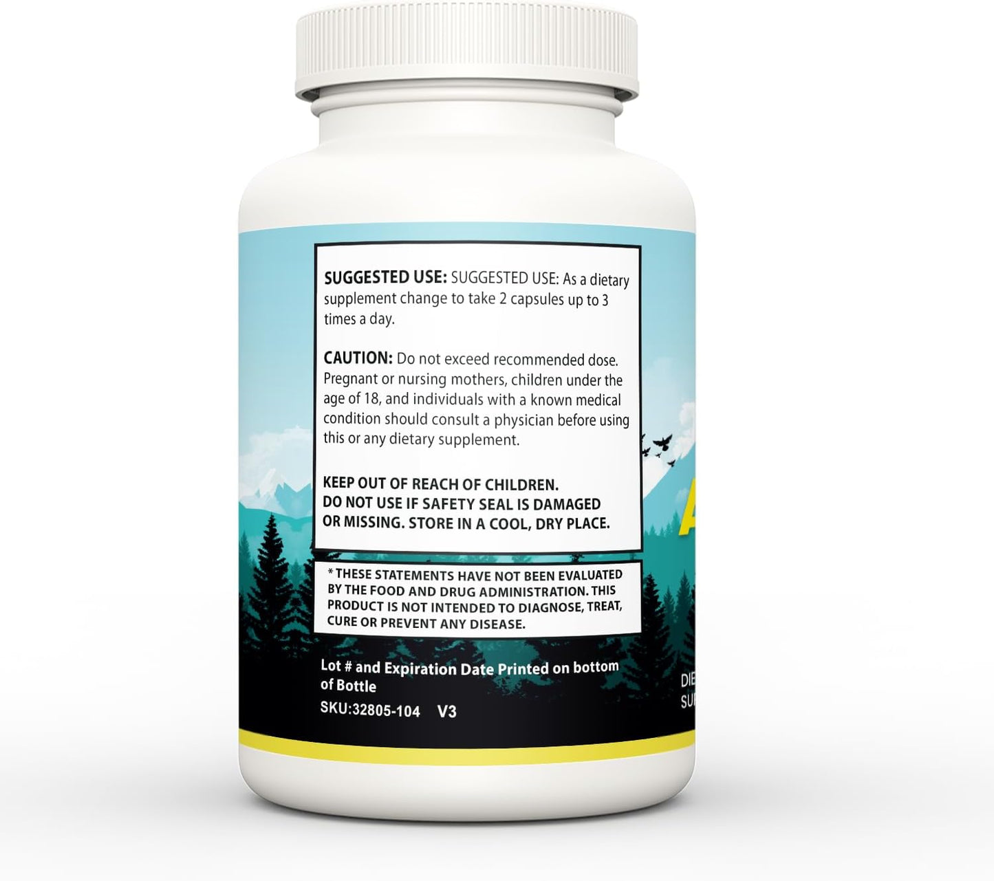 Zonata (2 Pack) Alpinanian Capsules, Alpinanian Supplements, 120 Count - görsel 3