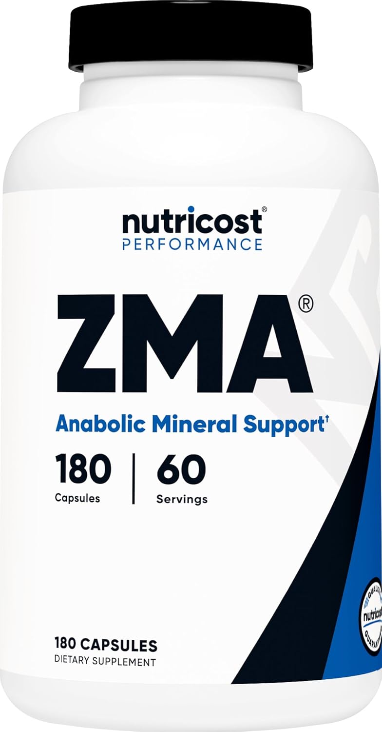 Nutricost ZMA 180 Capsules - görsel 1