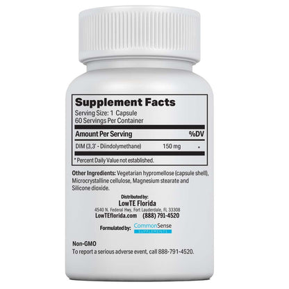 LowTE Florida DIM 150 mg – Daily Wellness Supplement for Women Over 60