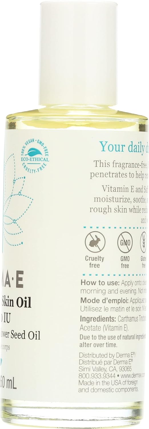Derma E Vitamin E Skin Oil 14000 IU, 59 ml - görsel 7