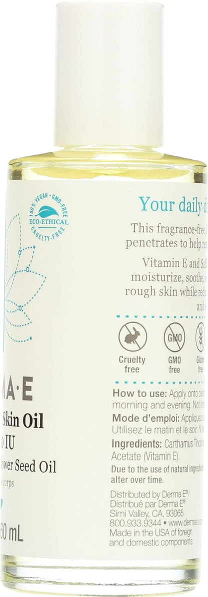 Derma E Vitamin E Skin Oil 14000 IU, 59 ml