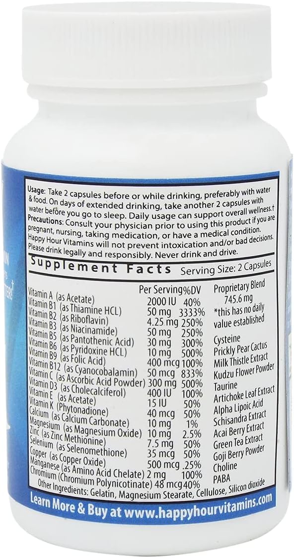 Happy Hour Vitamins – Multivitamin Designed for Better Mornings (10 Servings) - görsel 4