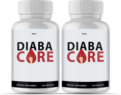 Diabacore New Advanced Formula Supplement - 2 Packs, 60 Day Supply