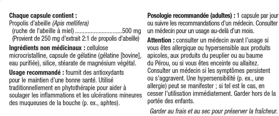 Holista Bee Propolis 500mg, 200 capsules - görsel 3