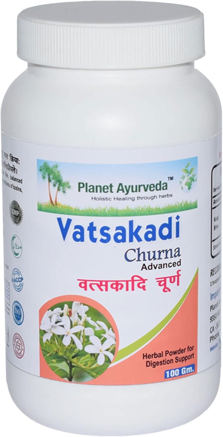 Planet Ayurveda Vatsakadi Churna - Herbal Powder, 100g (2 Jars) - görsel 1