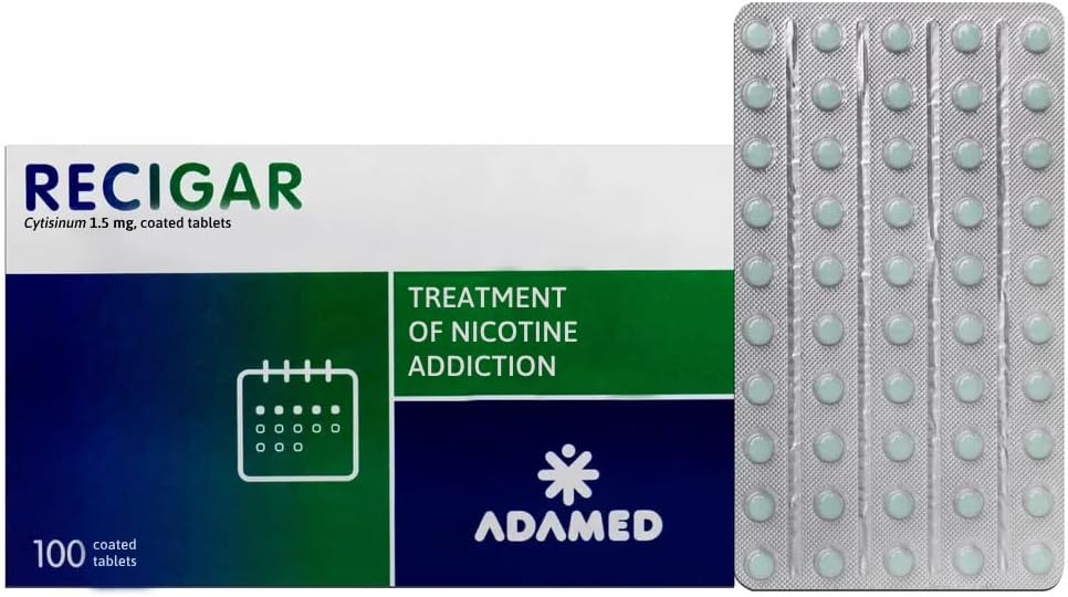 Recigar 100 Tablets, Stop Smoking Aid - görsel 2
