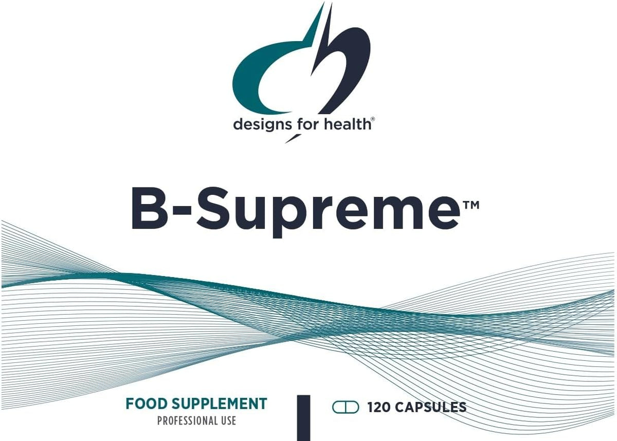 Designs for Health Methylated B Complex - 120 Capsules - görsel 3