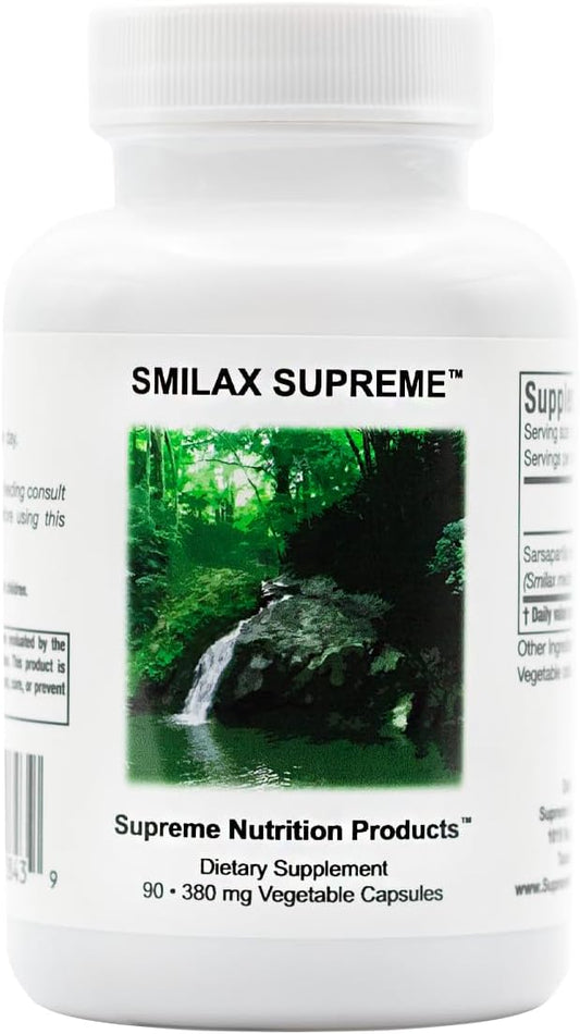 Supreme Nutrition Smilax Supreme – 90 Pure Sarsaparilla Vegetarian Capsules