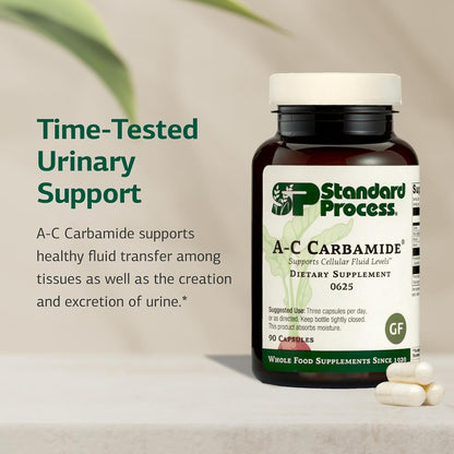 Standard Process A-C Carbamide - Urinary Support Supplement with Vitamin A and C - 90 Capsules