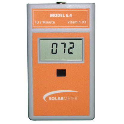 Solarmeter Model 6.4 UVB Metre – Digital UV Radiometer for Vitamin D Testing, 280-320 nm, 0-1999 IU/min