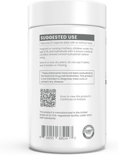 Renue By Science Liposomal Nicotinamide Riboside - High Strength NAD+ Supplement - 90 Capsules (300mg per serving)