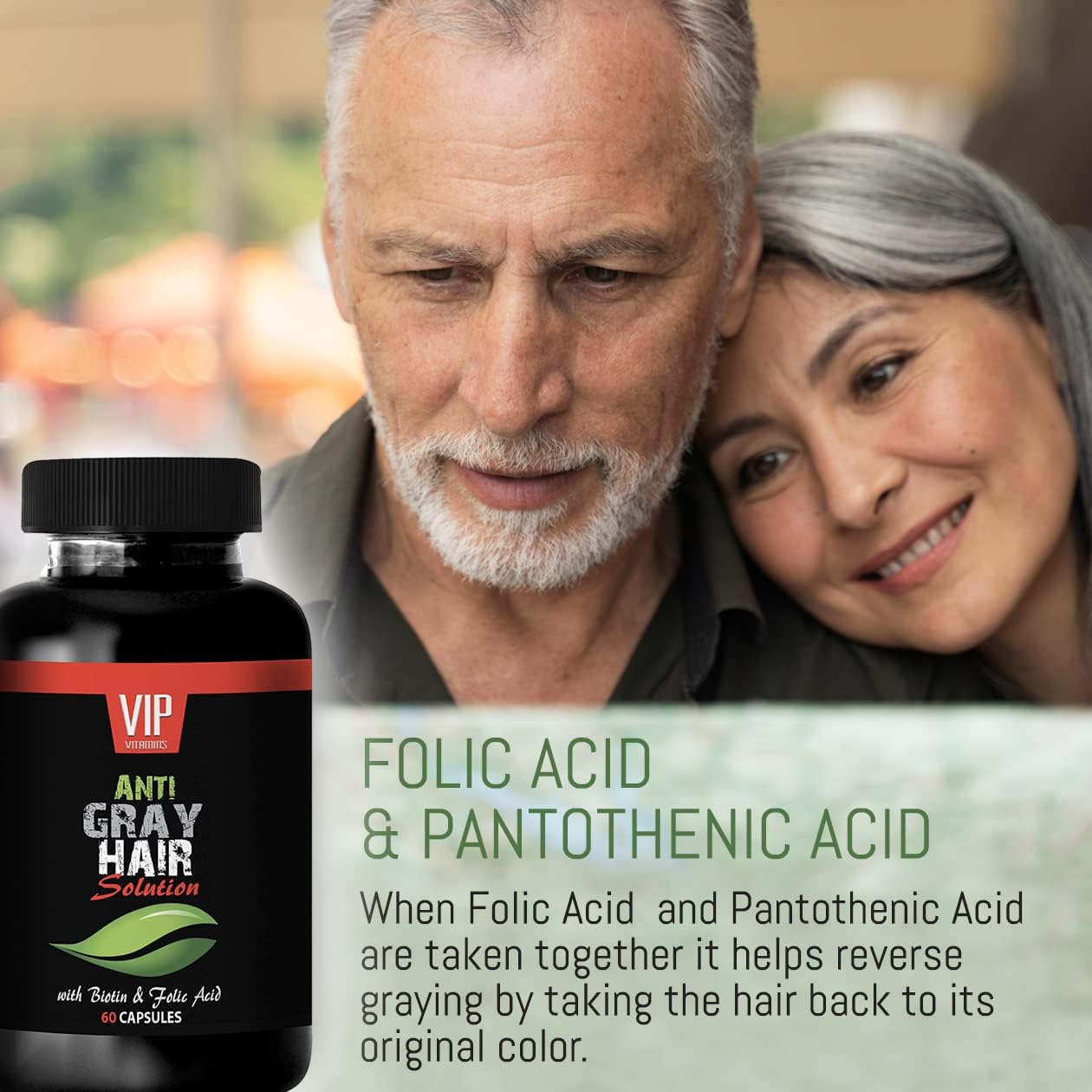 Rejuvenation Beauty Grey Hair Solution with Biotin & Folic Acid - görsel 8