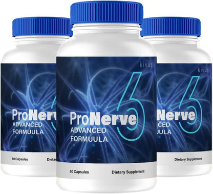 kivus Pronerve 6 Advanced Capsules (Pack of 3, 180 Capsules)