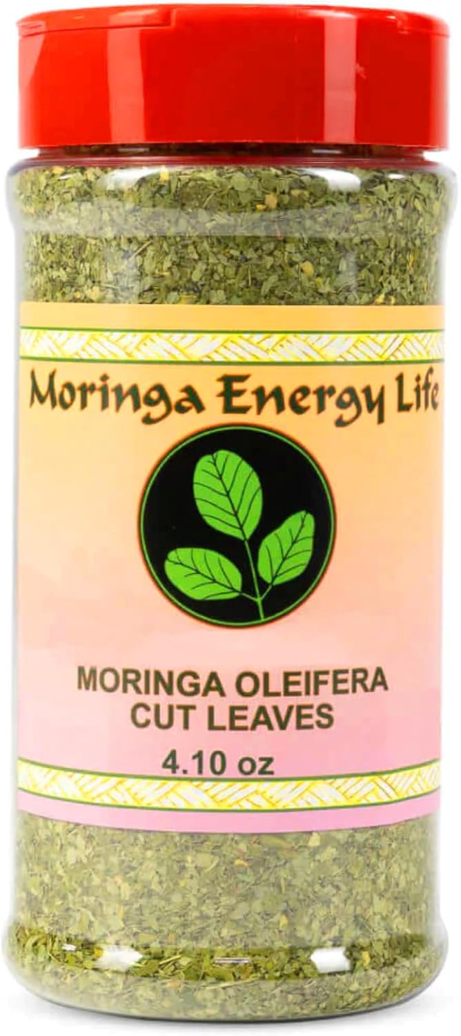 Moringa Leaf Shaker – Pure Moringa Oleifera Cut Leaves, 116g - görsel 1