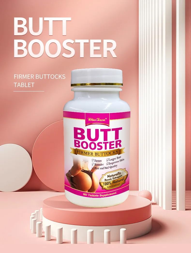 Upondata Bum Enhancement Pills – Hip Lifting Natural Herbal Supplements (60 Tablets) - görsel 2