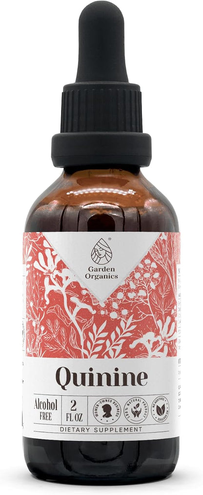 Quinine Alcohol-Free Natural Tincture Extract, Immune Support, Liquid Drops Made from 100% Pure Quinine Bark (118 ml)