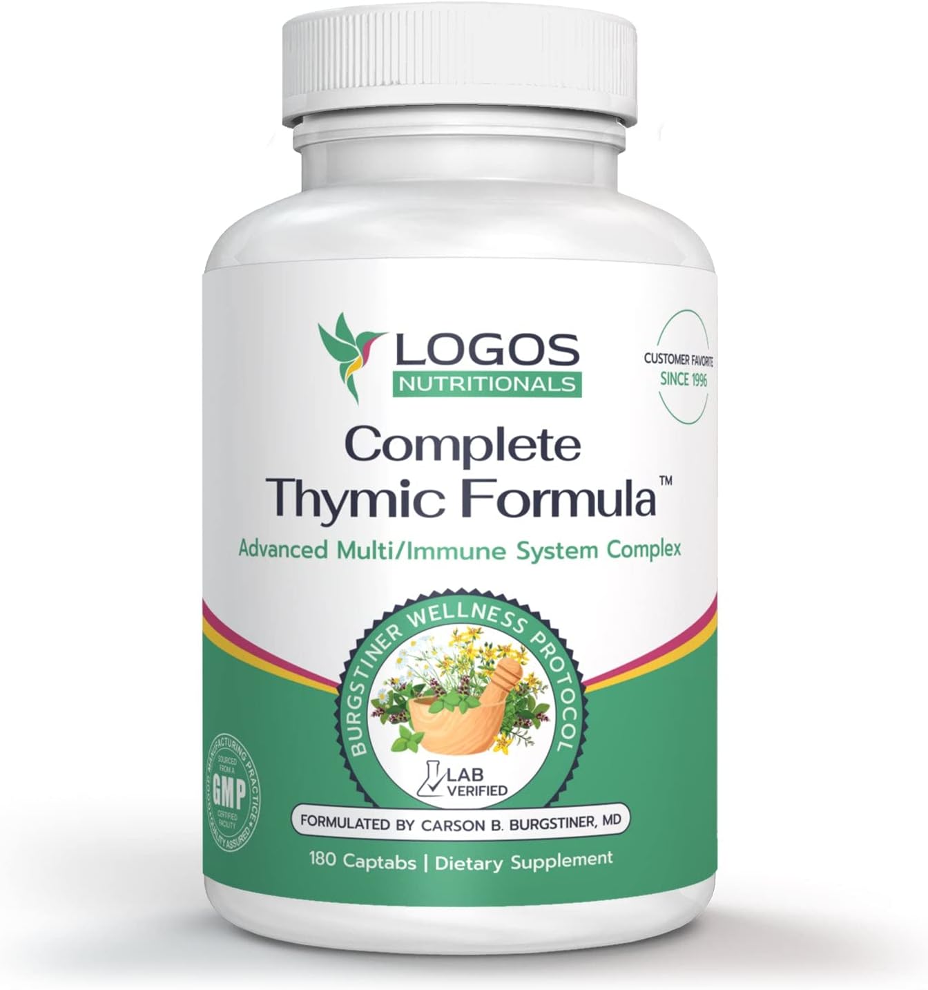 Complete Thymic Formula™ - Multivitamin and Multimineral with Thymus Glandular Extracts - görsel 2