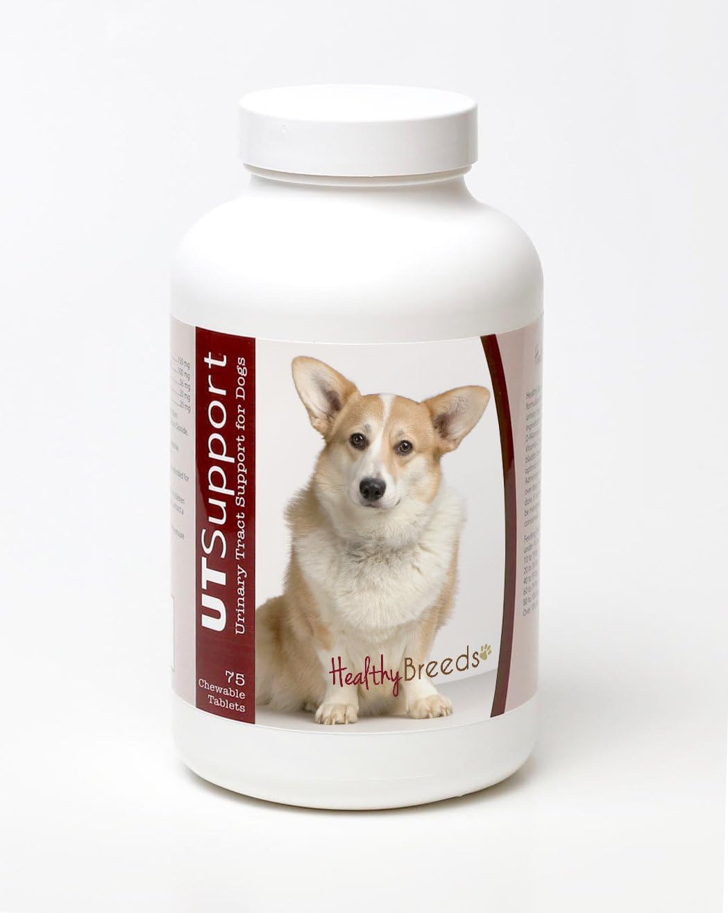 Healthy Breeds Cardigan Welsh Corgi Cranberry Chewables, 75 Chews - görsel 1