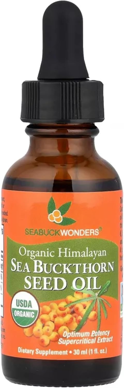 Organic Sea Buckthorn Seed Oil Soft gel capsules – Omega-3, 6 & 9 for Hair, Skin & Nail Health – 120 Soft gel capsules - görsel 9